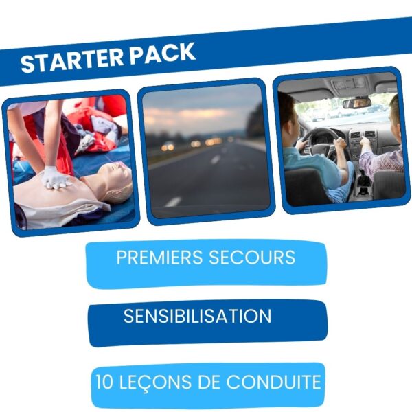 starter pack auto école